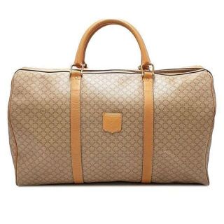 ✨良品 CELINE セリーヌ ボストンバッグ マカダム 旅行 トラベル 大