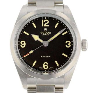 チュードル(Tudor)のチュードル レンジャー 79950 TUDOR チューダー 腕時計 黒文字盤(腕時計(アナログ))