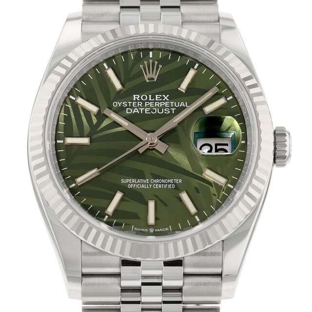 国内外の人気 ROLEX 腕時計 126234 ルーレット ランダムシリアル SS ...