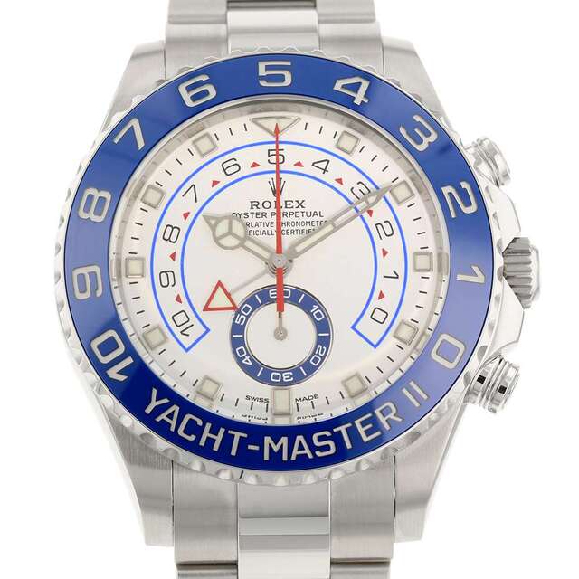 ROLEX - ロレックス ヨットマスター2 116680 ROLEX 腕時計 白文字盤