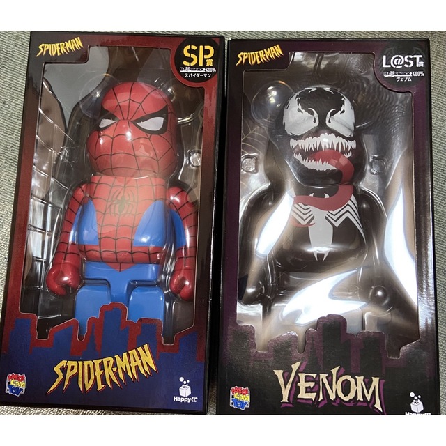 SPIDER-MAN Happyくじ BE@RBRICK SP賞 L@ST賞-