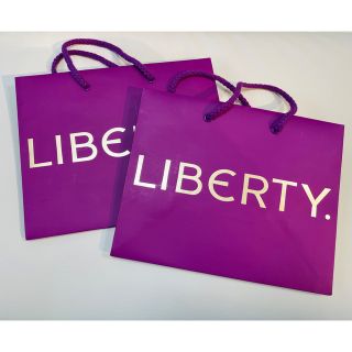 リバティ(LIBERTY.)の【未使用2点】LIBERTYショッパーx2(ショップ袋)