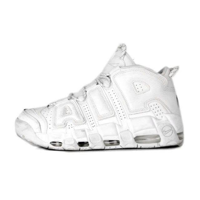 ナイキNIKE■AIR MORE UPTEMPO Whiteモアテンスニーカー