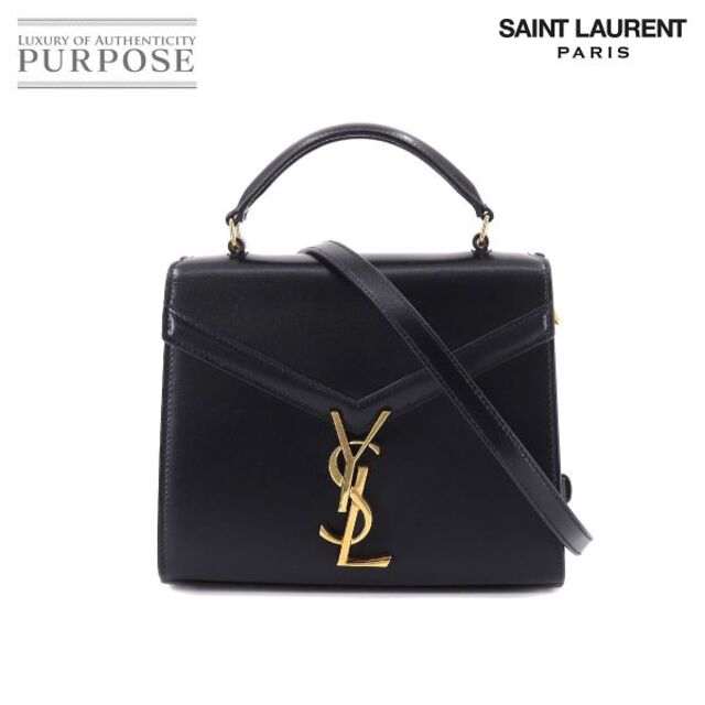 未使用 展示品 サンローラン パリ SAINT LAURENT PARIS カサンドラ ミニ トップハンドル 2way ハンド ショルダー バッグ VLP 90179202５７０ｇ外側