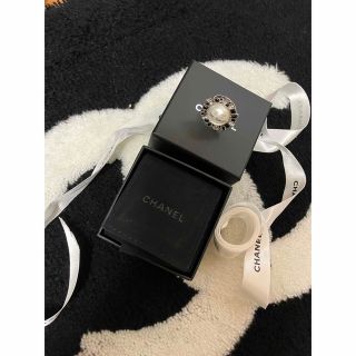 極美品CHANELシャネル スマイルモチーフ B16K刻印 指輪 正規品 刻印
