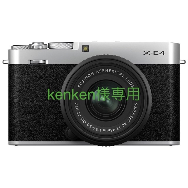 富士フイルム FUJIFILM X-E4 ボディ [シルバー]新品未使用 - www ...