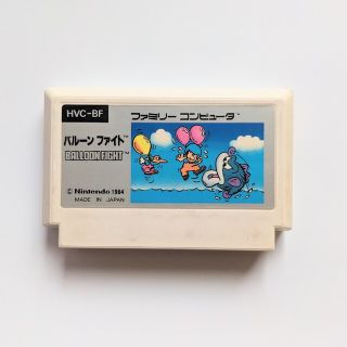 ファミリーコンピュータ(ファミリーコンピュータ)の【ジャンク品】ファミコンソフト　バルーンファイト(家庭用ゲームソフト)