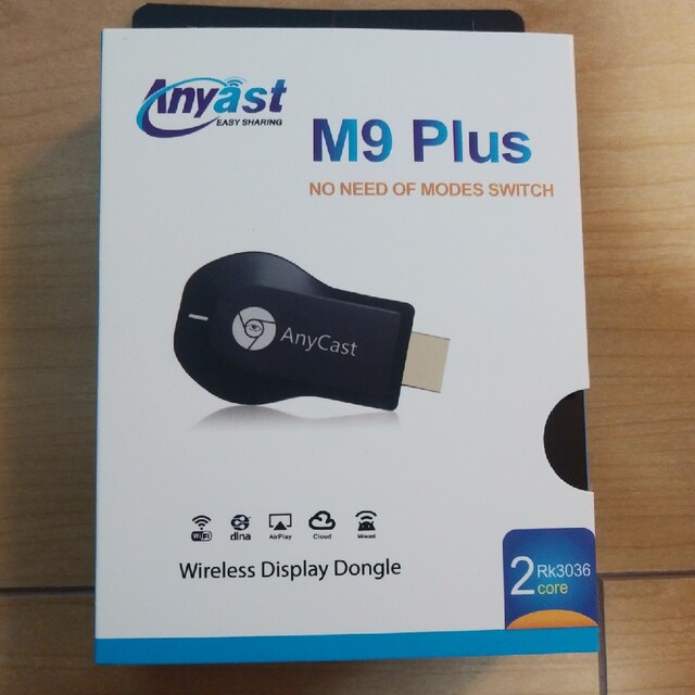 エニーキャスト　AnyCast. M9 Plus スマホ/家電/カメラのテレビ/映像機器(映像用ケーブル)の商品写真