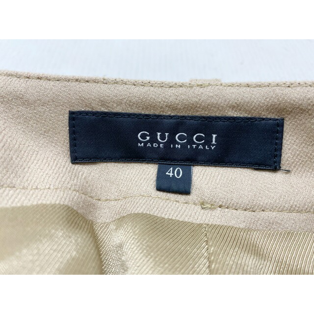 Gucci(グッチ)のGUCCI（グッチ）カシミヤ混　ウールスカート【中古】【007】 レディースのスカート(その他)の商品写真