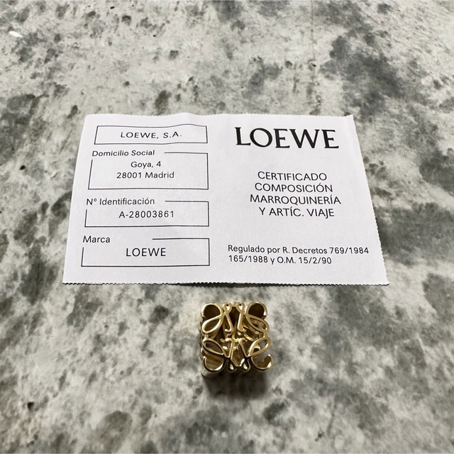 大人気☆ LOEWE SMALL DICE アナグラム キューブ バッグチャーム-