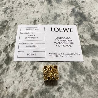 大人気★ LOEWE SMALL DICE アナグラム キューブ バッグチャーム