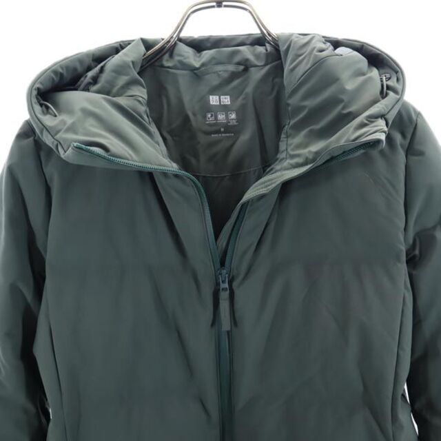 ユニクロ シームレスダウンショートコート M グリーン系 UNIQLO レディース 【中古】 【230120】 ユニクロ シームレスダウンショートコート M グリーン系 UNIQLO レディース 【230120】