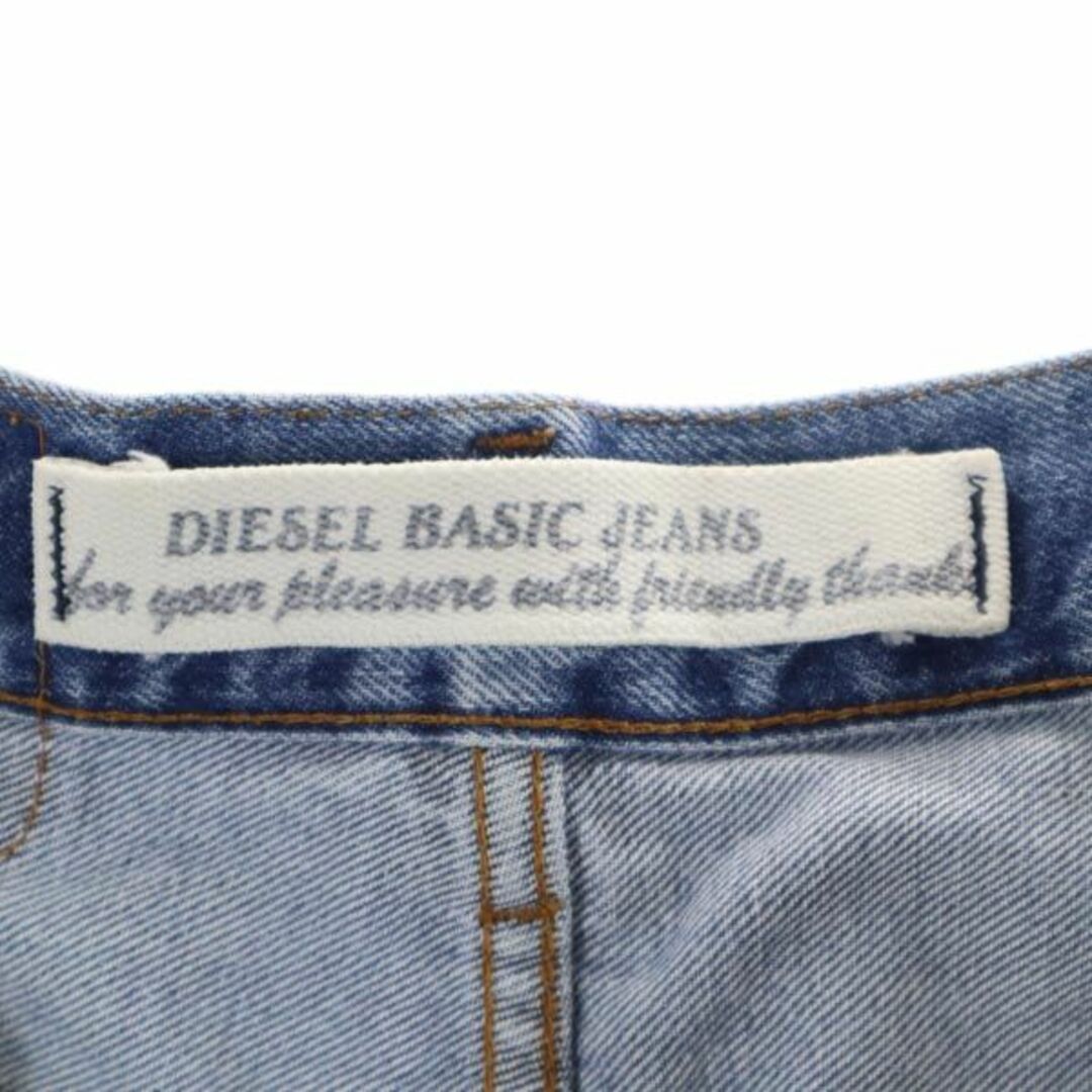 ディーゼル イタリア製 ボタンフライ カットオフ ストレート デニムパンツ w29 DIESEL ジーパン メンズ 【中古】 【230120】