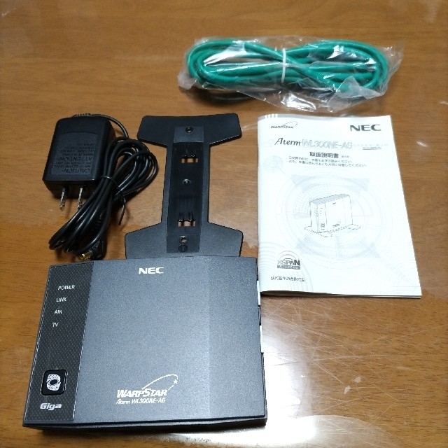 安値 NEC ワイヤレスルーター PA-WL300NE AG