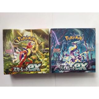 ポケモン(ポケモン)のバイオレットexスカーレットexBOX(Box/デッキ/パック)