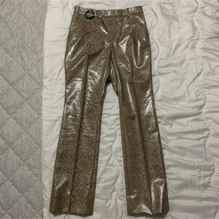 ジョンローレンスサリバン(JOHN LAWRENCE SULLIVAN)の［ー］MINUS SUSTAINNABILITY PYTHON TROUSERS(その他)