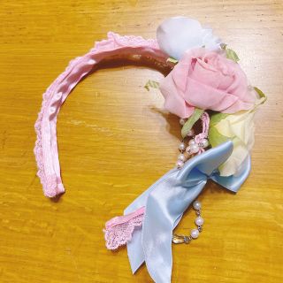 AngelicPretty★薔薇レースシフォンハーフボンネット