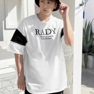 レディー(Rady)の新品　Rady  バイカラーメンズTシャツ(Tシャツ/カットソー(半袖/袖なし))