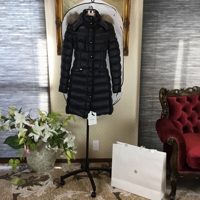 新品タグ付け☆  moncler   Hermine  サイズ0  ブラック 1