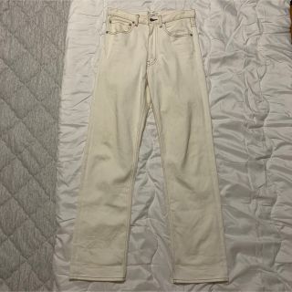 アレッジ(ALLEGE)のALLEGE white denim pants(デニム/ジーンズ)