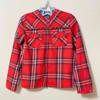 トミーヒルフィガー(TOMMY HILFIGER)のトミーヒルフィガー　チェックシャツブラウス　120(ブラウス)