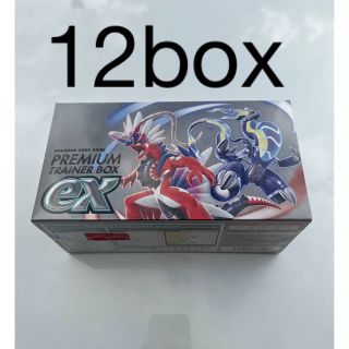 ポケモンカード　トレーナーボックスex シュリンク付き12BOX