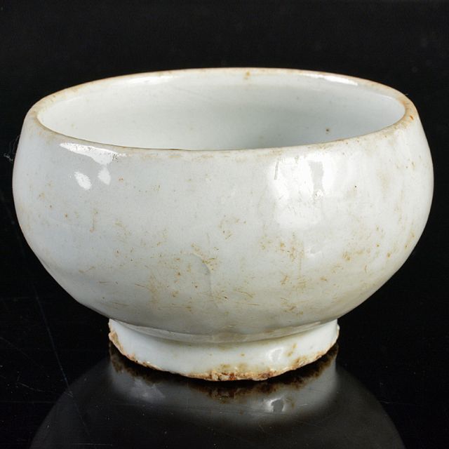 朝鮮美術 李朝 高麗白磁 茶碗 小碗 M R5339 朝鮮美術 李朝 高麗白磁 茶碗 小碗 M R5339