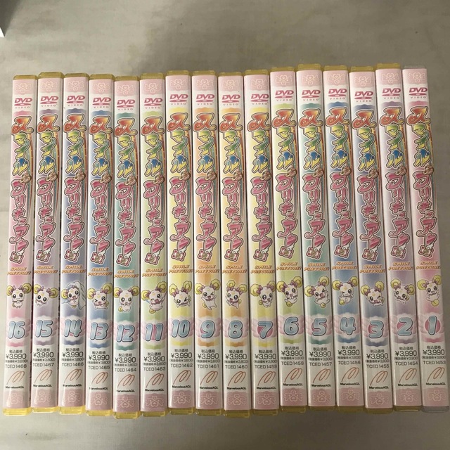 スマイルプリキュア♪　Vol．1 ~16(全巻)DVD福圓美里