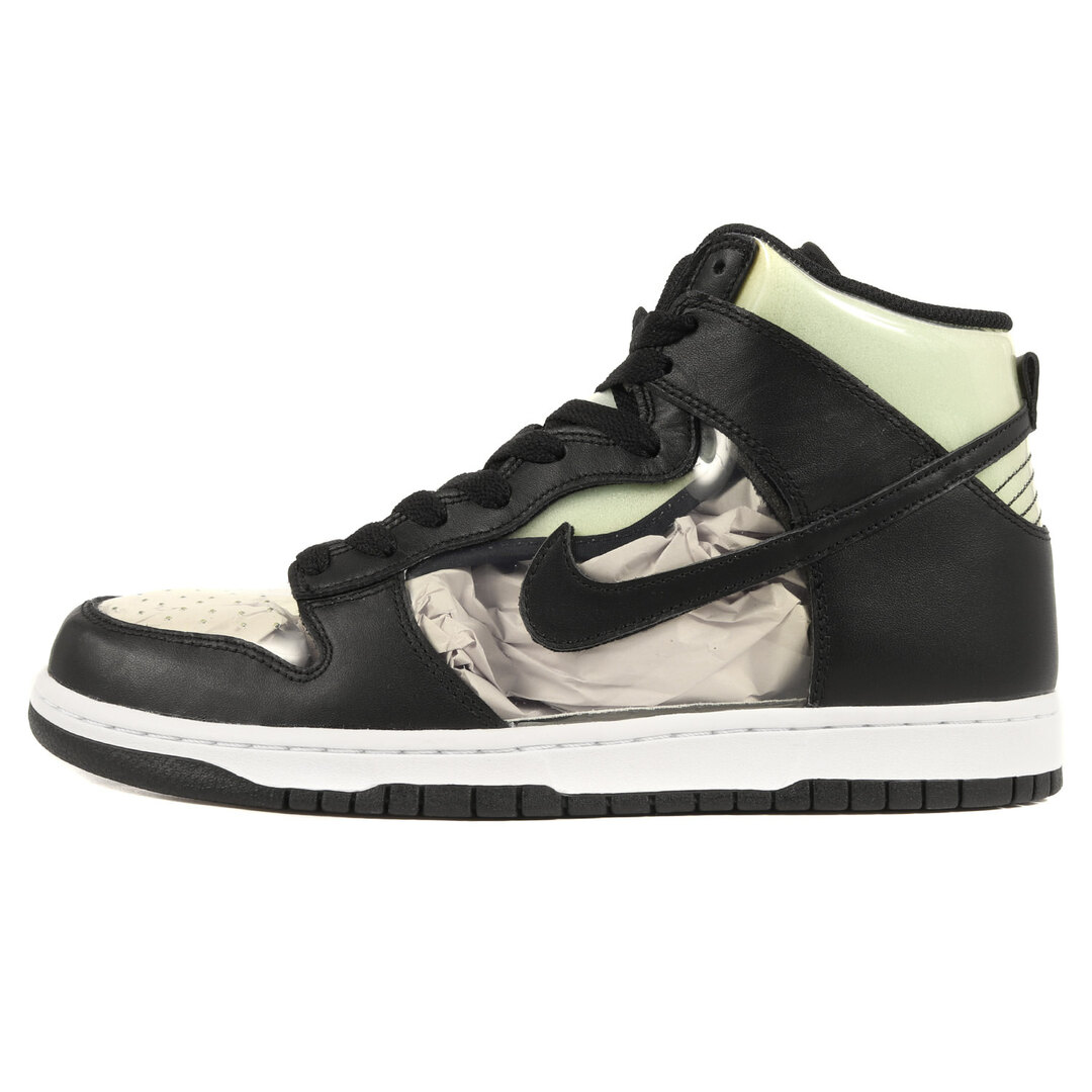 COMME des GARCONS HOMME コム デ ギャルソン オム NIKE DUNK HI RETRO CDG (917428-001) 17SS ナイキ ダンク ハイ レトロ ブラック ホワイト 黒白 サイズ：US10 28.0cm スニーカー コラボ 【メンズ】