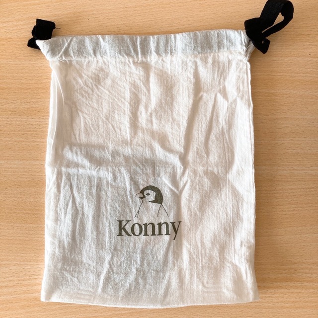 Konny 抱っこ紐 Lサイズ ベージュ キッズ/ベビー/マタニティの外出/移動用品(抱っこひも/おんぶひも)の商品写真