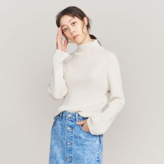 ビューティアンドユースユナイテッドアローズ(BEAUTY&YOUTH UNITED ARROWS)の【BEAUTY&YOUTH】ウールリブタートルニット　※手洗い可能(ニット/セーター)