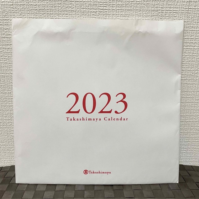 高島屋　バラのカレンダー　2023年 エンタメ/ホビーの美術品/アンティーク(写真)の商品写真