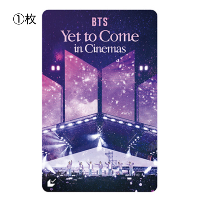 防弾少年団(BTS)(ボウダンショウネンダン)のyet to come ムビチケ BTS エンタメ/ホビーのCD(K-POP/アジア)の商品写真