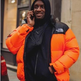 シュプリーム(Supreme)の新品hyper orange supreme nuptse north face(ダウンジャケット)