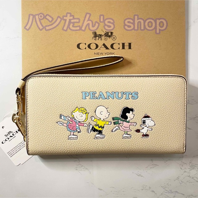 COACH X PEANUTS 長財布