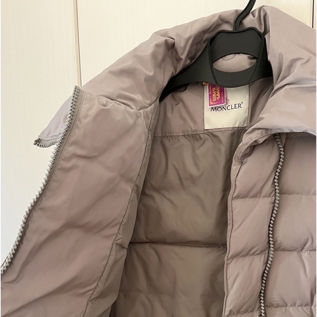 【美品】MONCLER GERBOISE レディースダウン　グレージュ　1サイズ