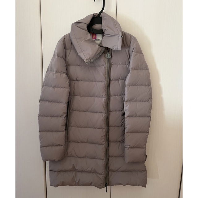 【美品】MONCLER GERBOISE レディースダウン　グレージュ　1サイズ