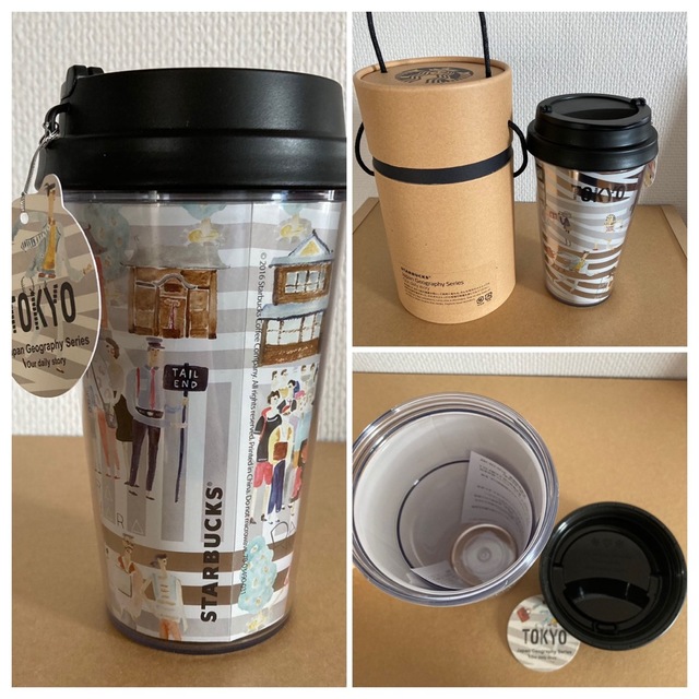 Starbucks Coffee(スターバックスコーヒー)の新品未使用☆スタバ　タンブラー　ステンレスボトル　3点セット　TOKYO インテリア/住まい/日用品のキッチン/食器(タンブラー)の商品写真