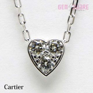 カルティエ(Cartier)のカルティエ ミニハートオブカルティエ 新品仕上済 B7055900(ネックレス)