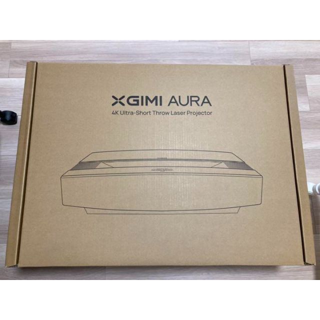 【当店限定販売】 XGIMI AURA 4K 超単焦点プロジェクター　新古品 未使用品 プロジェクター