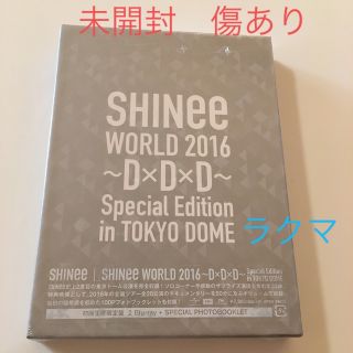 シャイニー(SHINee)のSHINee　WORLD　2016～D×D×D～　Blu-ray 未開封(アイドル)