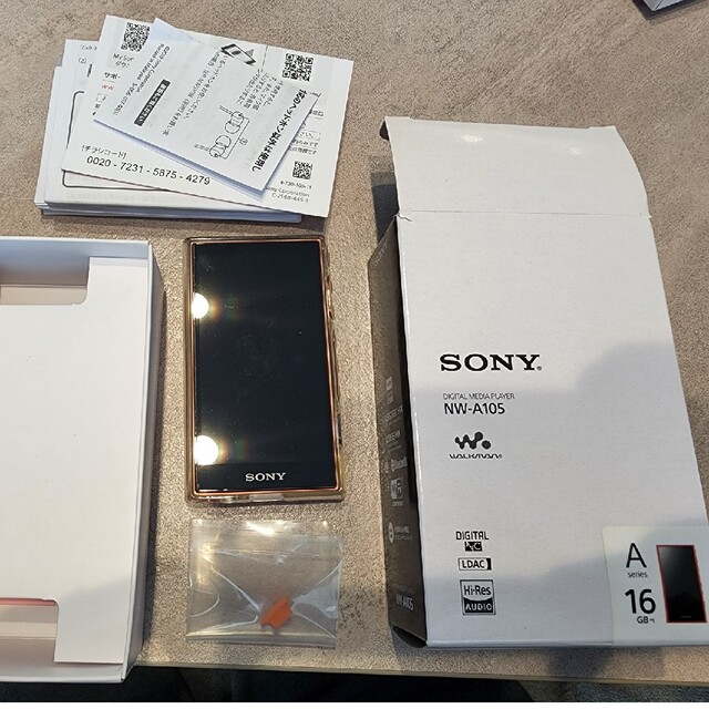 SONY　ウォークマン　nw-a105