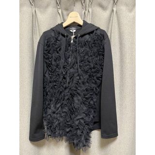 コムデギャルソンオムプリュス(COMME des GARCONS HOMME PLUS)のコムデギャルソンオムプリュス　ポリエステルパーカー　Mサイズ(パーカー)