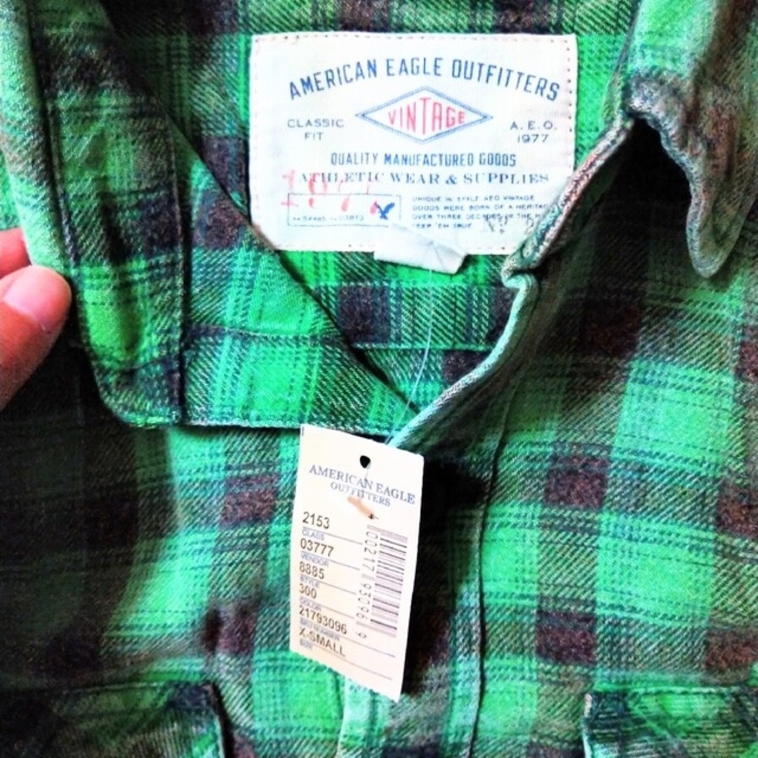 American Eagle(アメリカンイーグル)のアメリカンイーグル　フランネル長袖シャツ メンズのトップス(シャツ)の商品写真