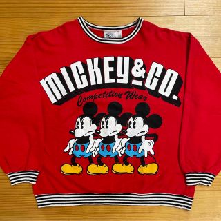 ディズニー(Disney)の80's〜90's Disney  Mickey&Co. by J.G.HOOK(スウェット)