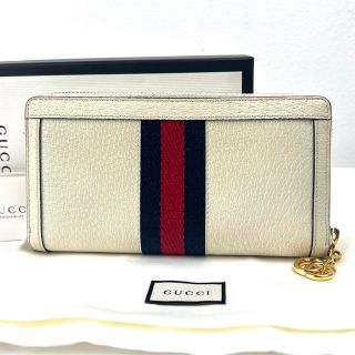 Gucci - 【美品】グッチ オフィディア ラウンドファスナー 長財布 正規