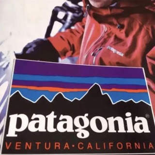 パタゴニア(patagonia)のpatagoniaパタゴニアVentura shop限定激レアバナーステッカー(アクセサリー)