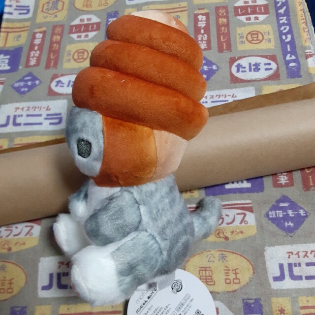 mofusand 　モフサンド　パンにゃん　ぬいぐるみ　コロネ エンタメ/ホビーのおもちゃ/ぬいぐるみ(キャラクターグッズ)の商品写真