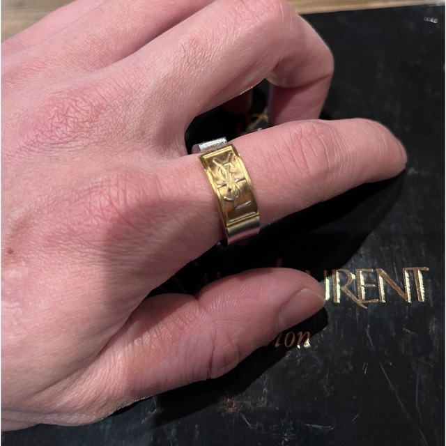 Yves Saint Laurent(イヴサンローラン)のイヴサンローラン Yves Saint Laurent スプーンリング メンズのアクセサリー(リング(指輪))の商品写真