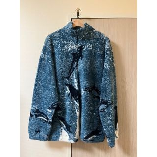 ステューシー(STUSSY)のVintage フリースジャケット(ブルゾン)